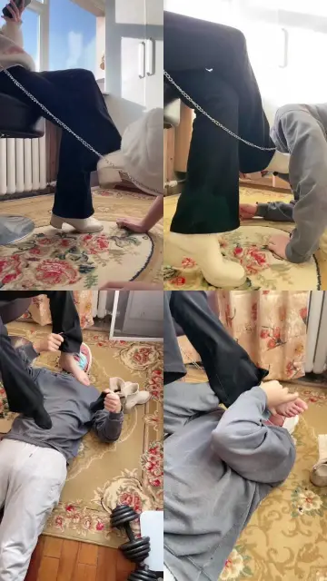 【妮妮sama】迷恋脏鞋臭脚的老师