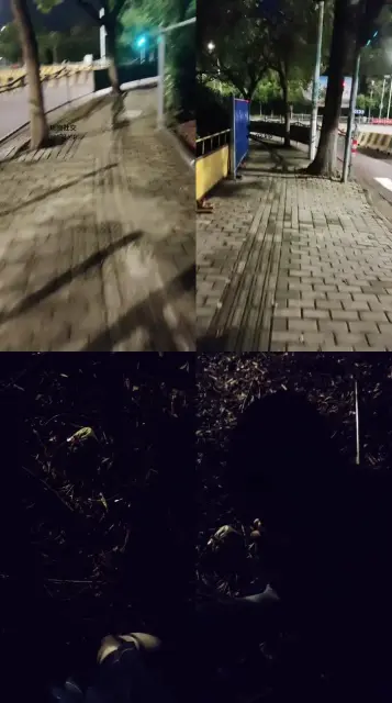 【苏梦】户外白袜玩跟踪狂