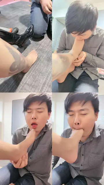 【冰诺】赏赐贱奴舔肉丝jio