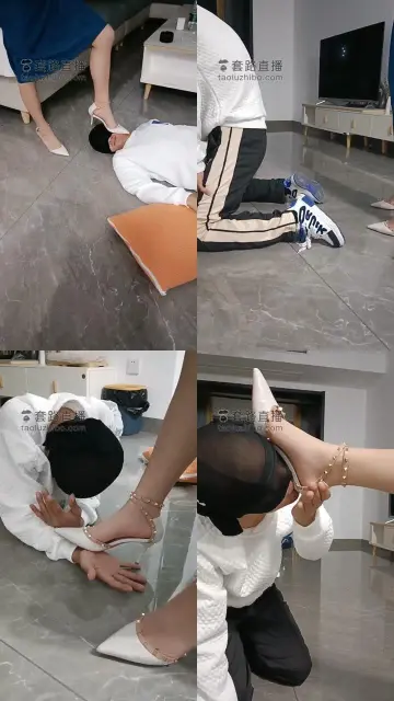 【沐琪大小姐】高跟鞋全体重踩踏