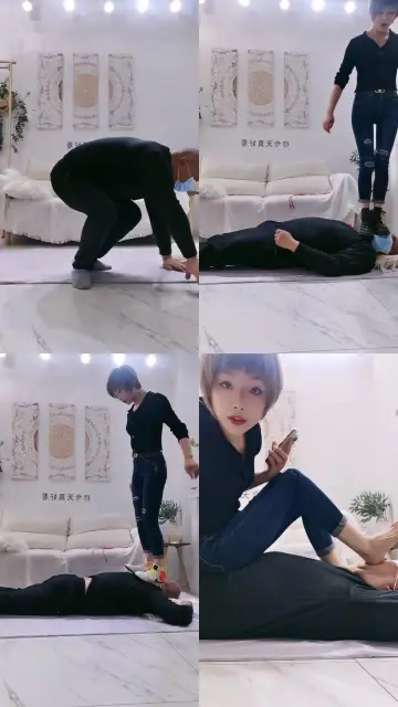 【武汉好运女王】重度全体重踩踏