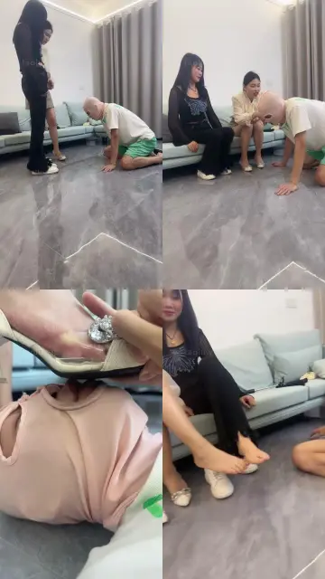 【狗哥】170大脚素人模特闺蜜首调