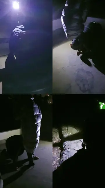 【南京冰炫女主】户外遛狗，夹头暴虐