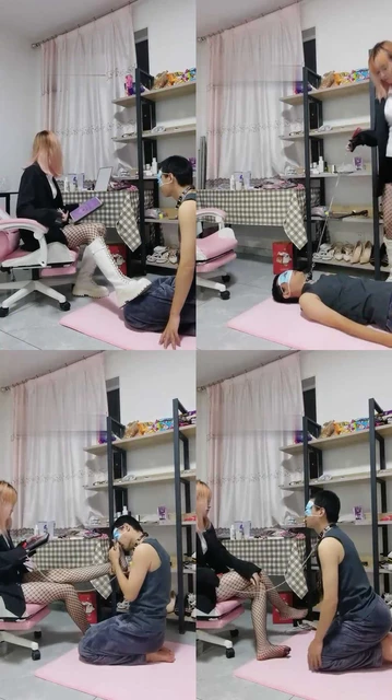 【初处】精神小妹长靴网袜虐杀