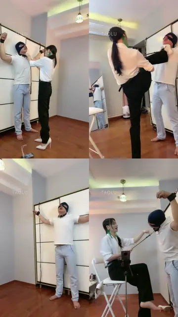 【芷晴】白领把家奴吊绑重度鞭打