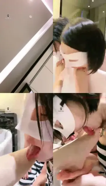 【樱桃小主】夫妻奴浴缸服侍极度诱惑 