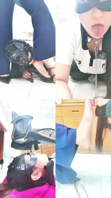 【璃茉】白领VS母畜-原味臭脚丫气味辱