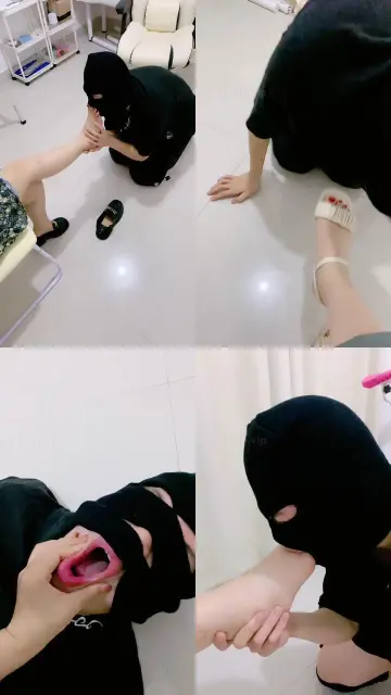 【白婉儿】和闺蜜一起踩虐抖M男友