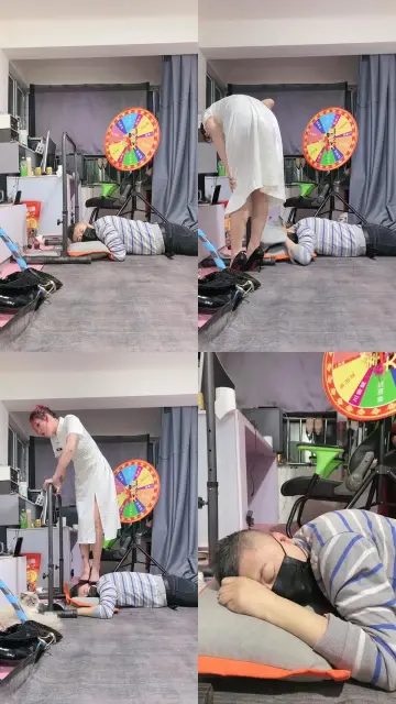 【冰诺】高跟全体重踩踏