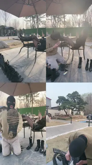 【沅芷大人】户外跪舔多双脏鞋/主子监工