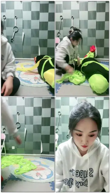 【盈盈S】丝绸捆绑驷马