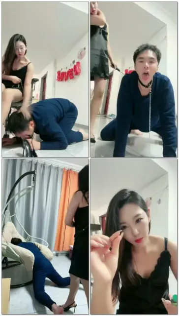 【S乔妹儿】调贱狗暴打贱狗狂扇王光圣水