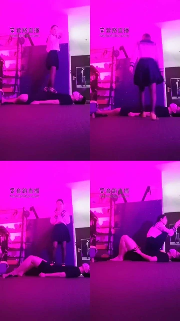 【美妙S】学生妹全体重踩踏