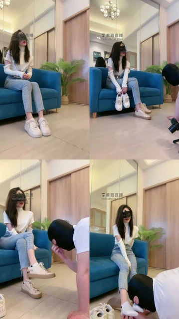 【KIKi】超刺激摄影师约拍偷闻鞋被发现