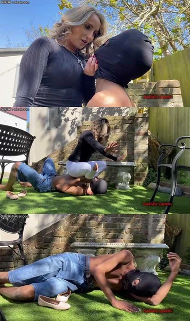 【欧美女王】踩你脸上做蹲跳起!被残忍的Courtney女神平底鞋臭汗脚狂跺