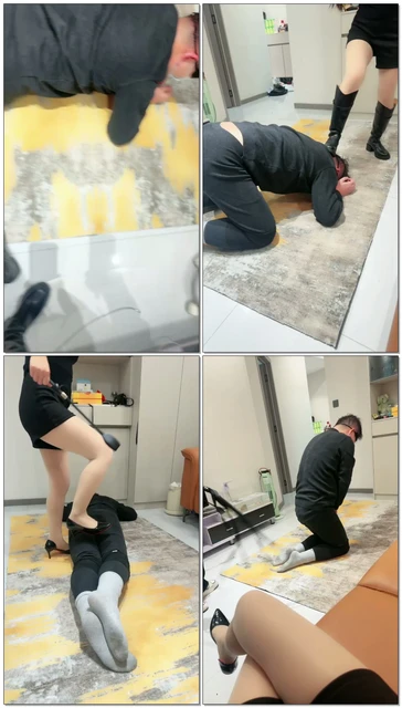 【雅妈】带素人闺蜜揍狗鞭打耳光