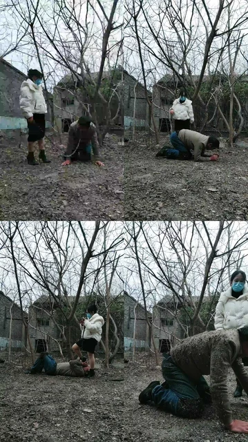 【沐颜s】带老狗野外考核跺脸,鞭打,深喉