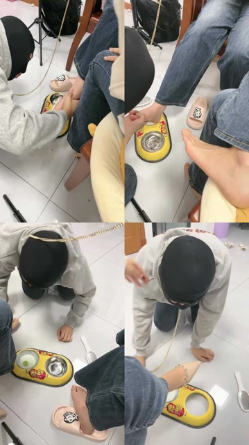 【双双主人】双S-强推-圣水喂食/口水拉丝/酸奶脚皮混合物