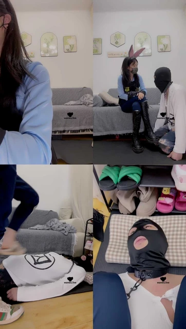 【安乐】兔女郎全体重踩踏