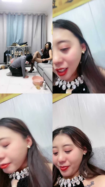 【伊兮夫妻】骑马/网袜高跟玩虐/赏赐圣水/舔内裤/腋下羞辱