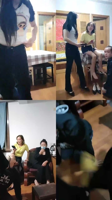 【香香小公主】带闺蜜到家里调狗【完整版】