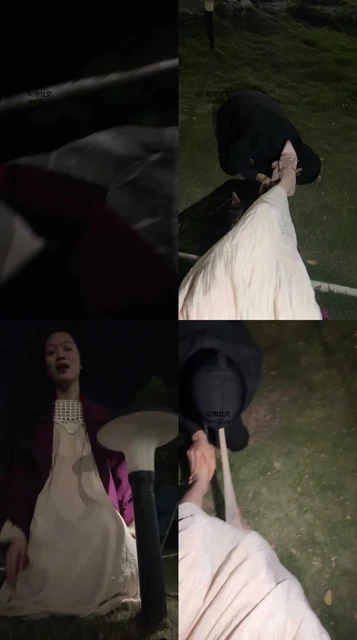 【绵绵】深夜户外遛狗恋足舔