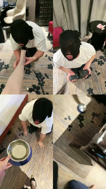 【楚楚大人】跪舔高跟肉丝美腿/鞋抽耳光/物化鞋架/赏赐圣水