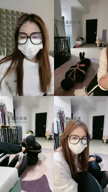 【月亮S】绳艺捆绑囚禁