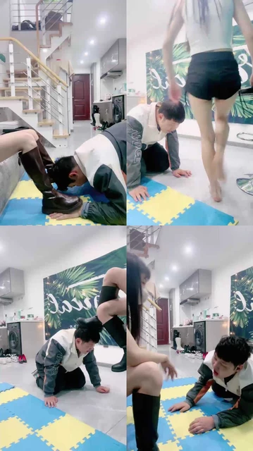 【兔兔大人】捆绑-御姐长靴裸足恋足/抽打