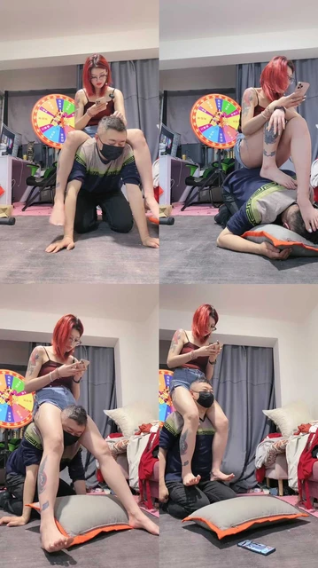 【冰诺】骑马骑脖/物化人体座椅