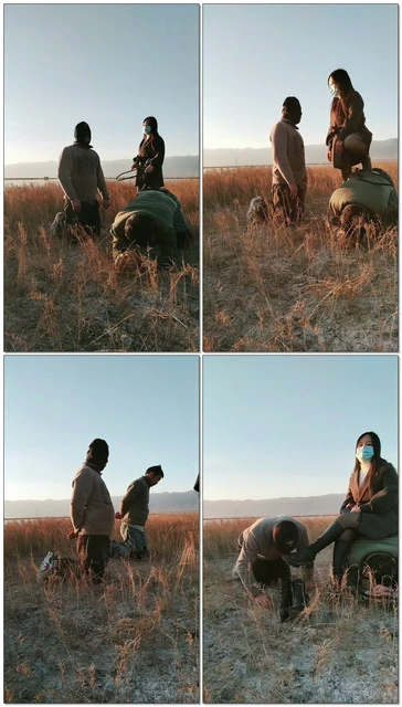 【沐颜s】双奴被调教耳光鞭打