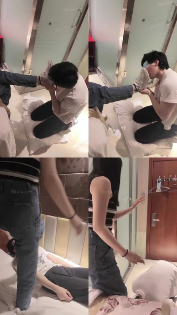 【哈市文文】闻鞋窝/白袜全体重踩/舔脏鞋