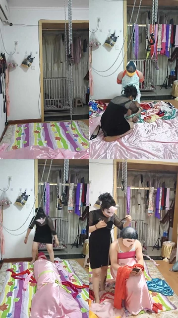 【宿迁女主】五花大绑全包囚禁窒息