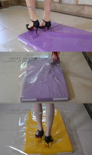 【HPL栖心之栈】【芷晴】芷晴细高跟暴踩垫子两部