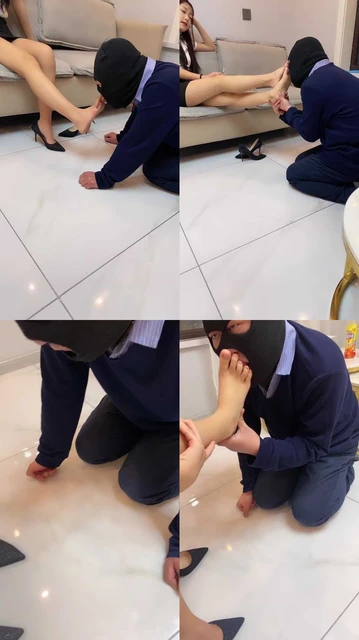 【言言】舔素人小姐姐的裸足