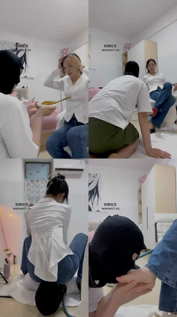 【东莞绵绵】高跟踩/鞭打/下跪伺候主人吃饭/骑马