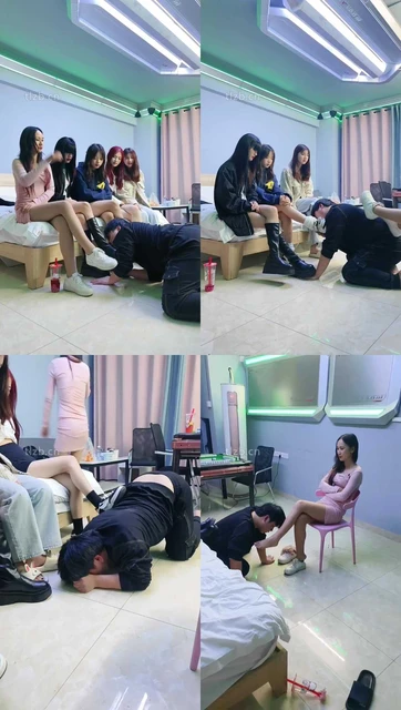 【思怡】群调群虐-5S-素人脏鞋臭袜虐狗