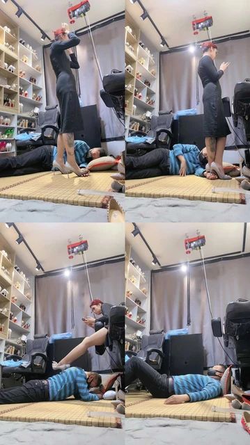 【冰诺】高跟碾压踩老狗