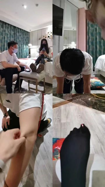 【皮皮】美女学姐开发老师-揪耳朵/掐大腿/抽全身/内裤套头