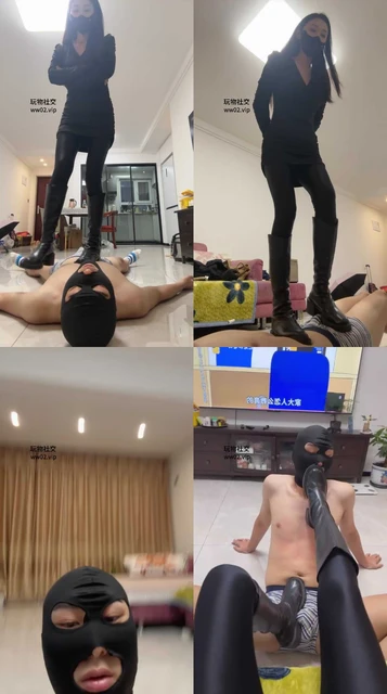 【诗酒】车模S-长靴全体重踩踏