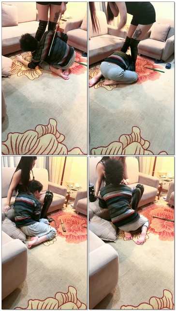 【万华】腿喂食重度鞭打