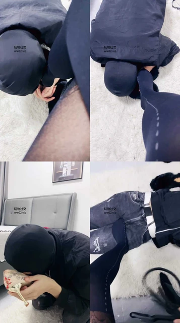 【兜兜】黑丝恋足舔美腿