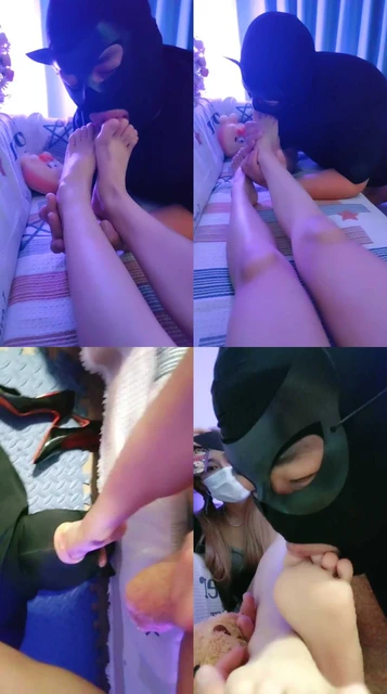 【喵酱紫】沉浸式裸足恋足舔