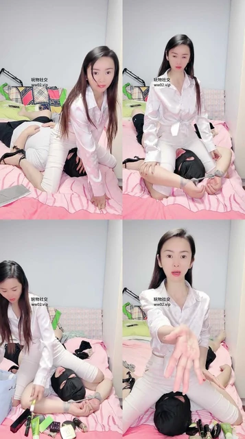 【嫦娥】丝袜捆绑坐脸窒息【双视角版】