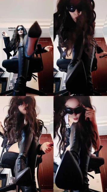 【倪小主】皮靴