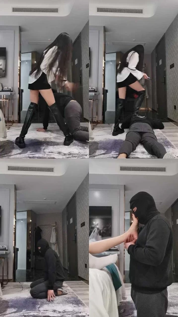 【皮皮】骑马转胯/长靴踩虐/sp/闻舔原味