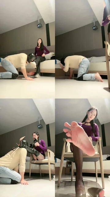 【琳达s】清理干净鞋做马桶喝干净圣水，痰盂