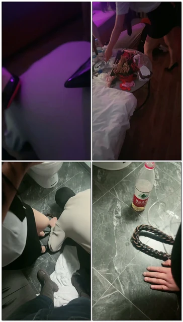 【黛娅s】双主直播调教贱货