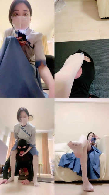 【小妮】气质女神肉丝辱狗