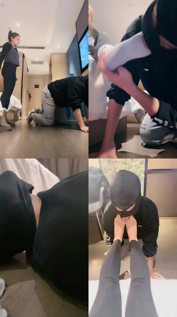 【沐阳大小姐】重度鞭打/腿绞窒息/胯下辱/闻舔超臭白袜/狗嘴夹脚趾 bf…